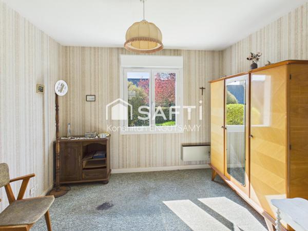 Maison 3 chambres – Vie de plain-pied – Fort potentiel – Morlaix