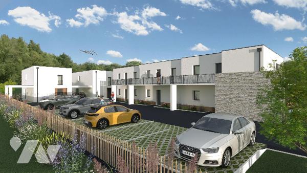 T3 neuf de 58,12m² avec terrasse SUD/OUEST de 8,28m² + parking à STELLA-PLAGE