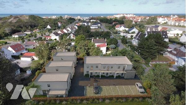 T3 neuf de 58,12m² avec terrasse SUD/OUEST de 8,28m² + parking à STELLA-PLAGE