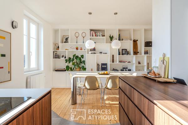 Dernier étage rénové par un architecte