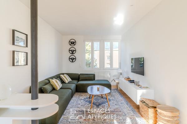 Dernier étage rénové par un architecte