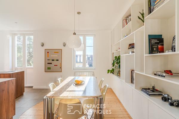 Dernier étage rénové par un architecte