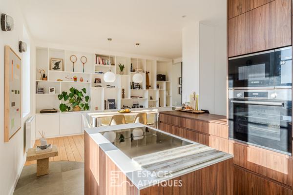 Dernier étage rénové par un architecte