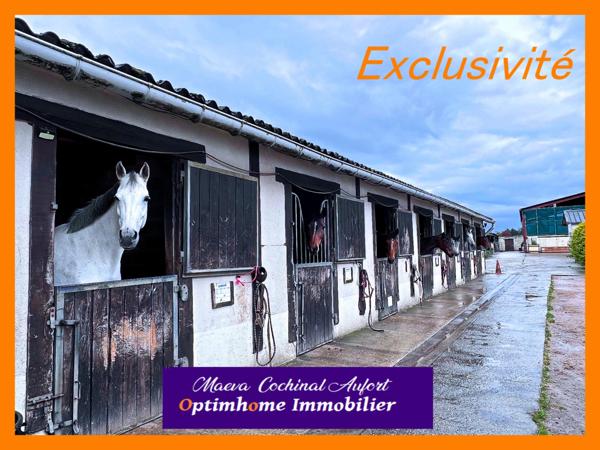 Ecurie avec maison et gîte secteur Verneuil sur Avre