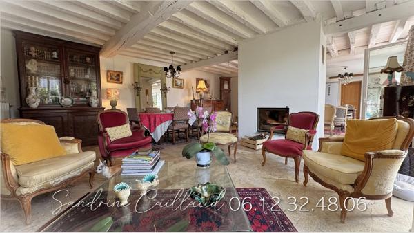 Maison ancienne à 8mn de HOUDAN - 3 chambres - bureau - combles aménageables - Grange - dépendance -  Terrain 1771m² - Prix 365700 Euros HAI