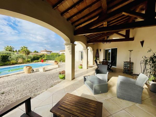 Villa méditerranéenne - piscine, patio et potentiel indépendant