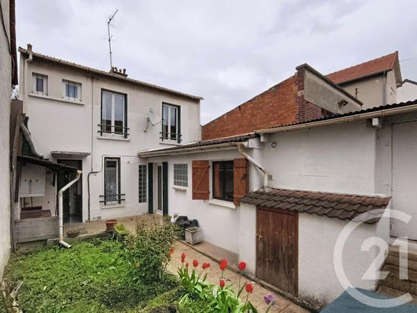 Maison à vendre  4 pièces - 58,67 m2 PIERREFITTE SUR SEINE - 93