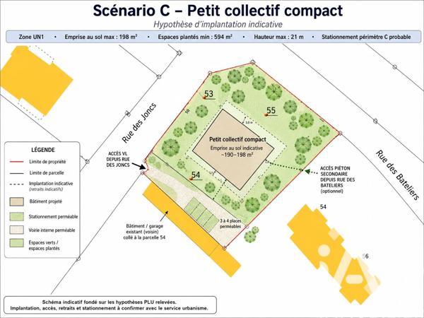 Terrain à vendre 990 m² Mulhouse