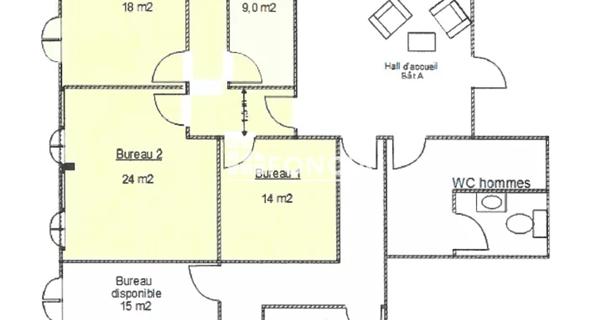 Location Local commercial 5 pièces 97 m² - Villefontaine 38090