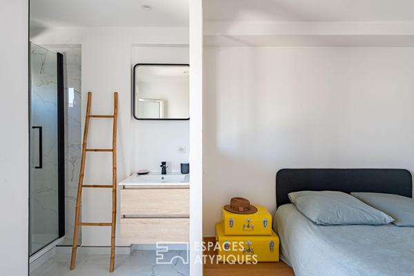 Entre ville et ciel ! L’horizon privé d’un duplex en dernier étage et sa terrasse monumentale à Enghien-les-Bains