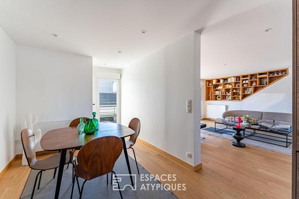 Entre ville et ciel ! L’horizon privé d’un duplex en dernier étage et sa terrasse monumentale à Enghien-les-Bains