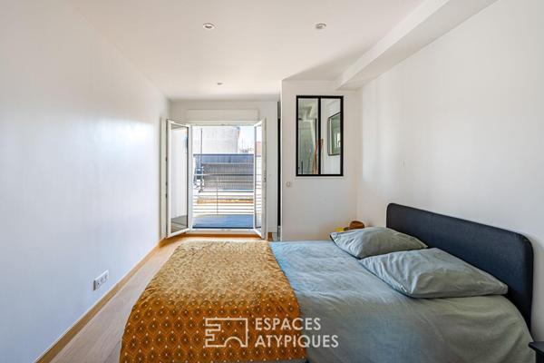 Entre ville et ciel ! L’horizon privé d’un duplex en dernier étage et sa terrasse monumentale à Enghien-les-Bains