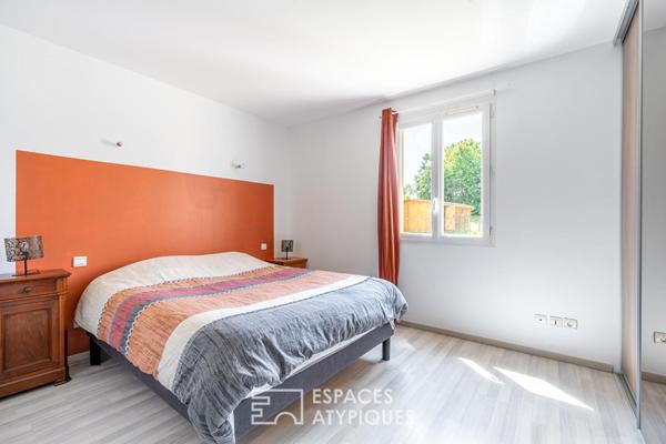 Villa avec vue panoramique et dépendance équestre