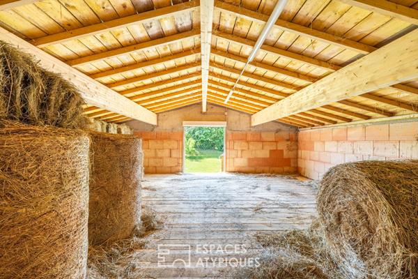 Villa avec vue panoramique et dépendance équestre