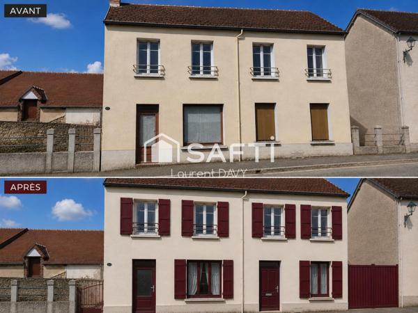 Maison à rénover - beau potentiel
