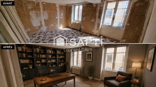 Maison à rénover - beau potentiel