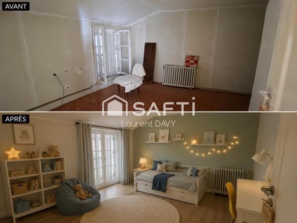Maison à rénover - beau potentiel