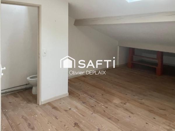 Maison de ville rénovée 135 M2 avec jardin à Mezin