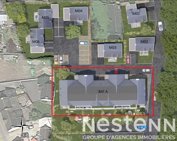 À vendre à Erdeven - Appartement 3 pièces - Programme neuf - Centre ville