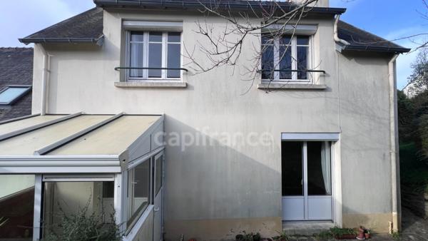 Département Finistère (29) – À vendre à Quimper : Maison T6 de 116 m² habitable (142 m² utiles) sur un terrain de 354 m² avec garage.