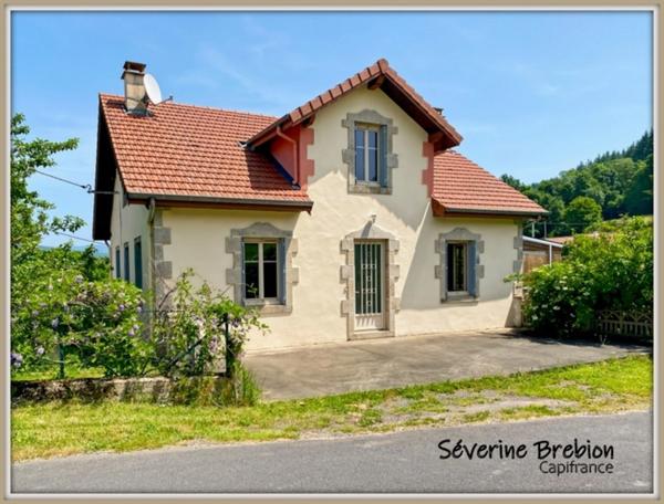 Maison à vendre 115 m², terrain2300 m² VISCOMTAT (63)