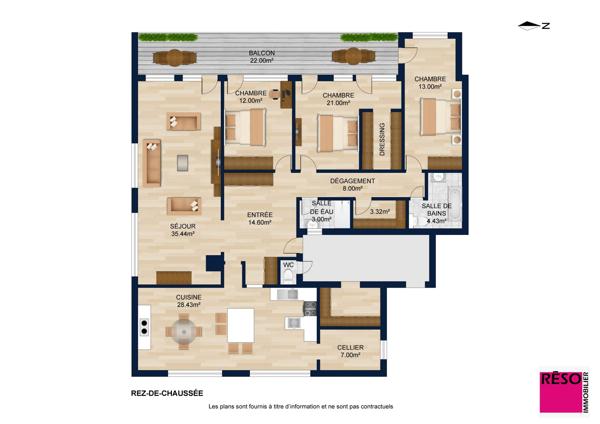 Les volumes d’une maison, le confort d’un appartement !