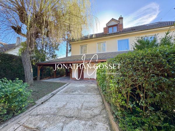 Poissy: Propriété familiale sur l'Ile de Migneaux 9pcs - 4ch - 262m² sur 1005m² de terrain