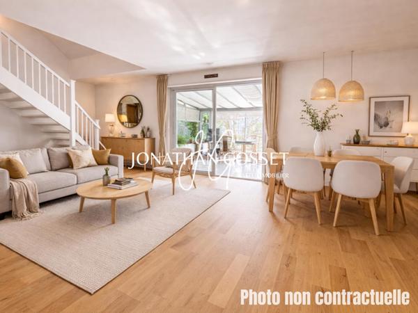 Poissy: Propriété familiale sur l'Ile de Migneaux 9pcs - 4ch - 262m² sur 1005m² de terrain