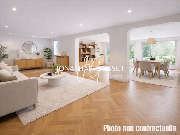 Poissy: Propriété familiale sur l'Ile de Migneaux 9pcs - 4ch - 262m² sur 1005m² de terrain