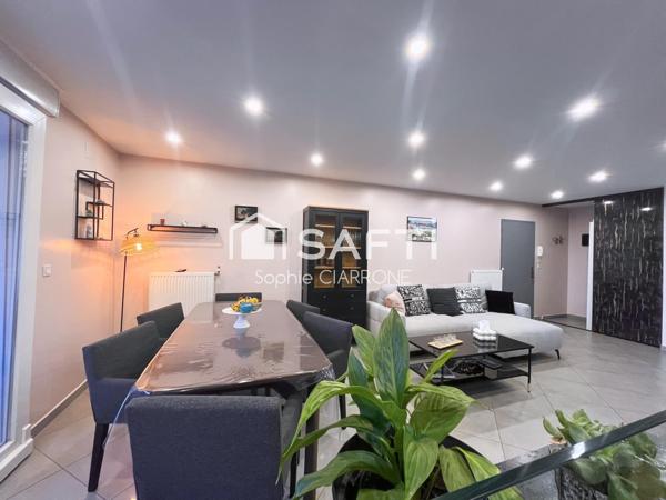 Coup de cœur assuré pour cet appartement T3 de 70 m² entièrement rénové, avec terrasse de 18 m², parking et box sécurisé