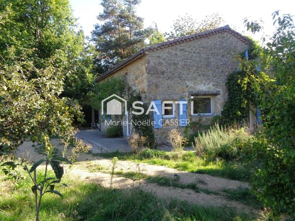 Rare : Maison en pierres dans environnement bucolique