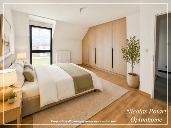 Maison NEUVE contemporaine 4 chambres avec jardin à 10 min de Compiègne