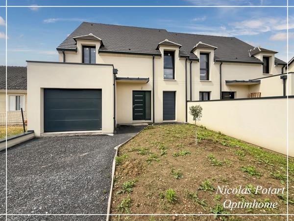 Maison NEUVE contemporaine 4 chambres avec jardin à 10 min de Compiègne