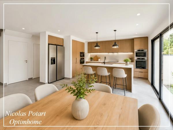 Maison NEUVE contemporaine 4 chambres avec jardin à 10 min de Compiègne