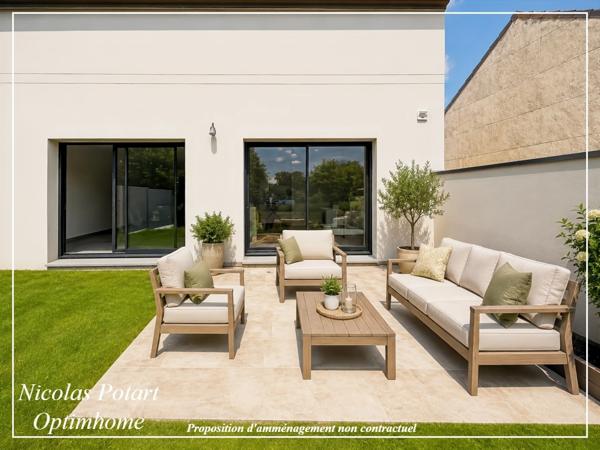 Maison NEUVE contemporaine 4 chambres avec jardin à 10 min de Compiègne