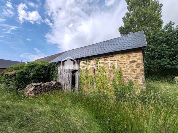 Ancienne fermette à rénover avec dépendances+puits