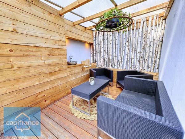 Maison mitoyenne / Appartement en duplex 40m2 avec vue lac et terrain de 1 148 m² ALLINGES 208000€
