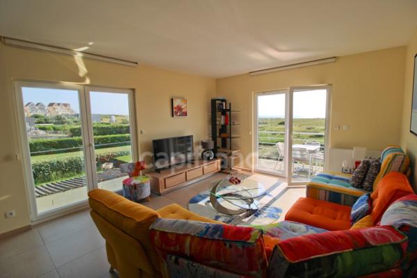 WIMEREUX (62) appartement 3 pièces - 2 chambres - cave - parking