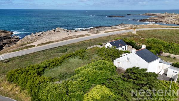 Vente maison les pieds dans l'eau à Quiberon