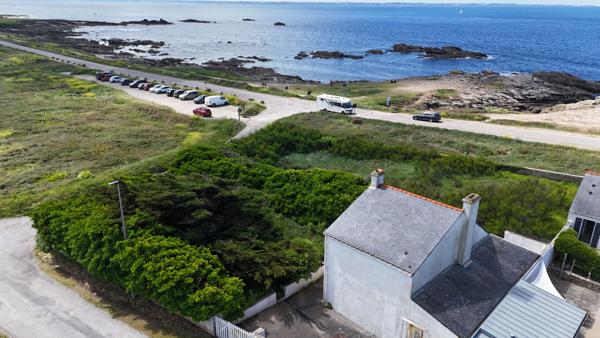 Vente maison les pieds dans l'eau à Quiberon