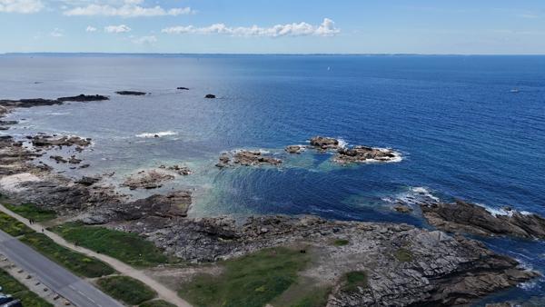 Vente maison les pieds dans l'eau à Quiberon