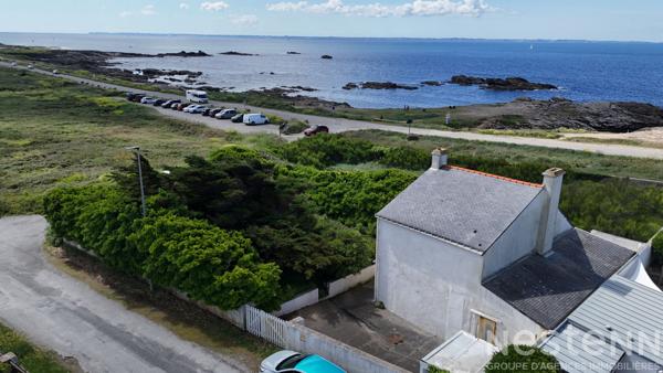 Vente maison les pieds dans l'eau à Quiberon
