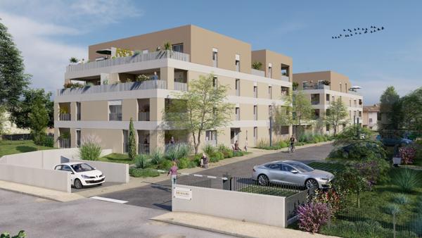 Appartement centre village 4 pièce(s) 88.60 m2 + loggia 13.50 m²