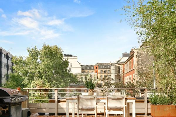 Parc Monceau, le charme haussmannien avec terrasse