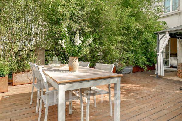Parc Monceau, le charme haussmannien avec terrasse