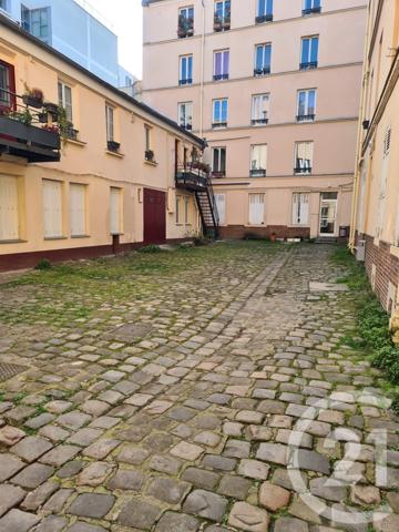 Appartement F1 à vendre  1 pièce - 14,25 m2 PARIS - 75019