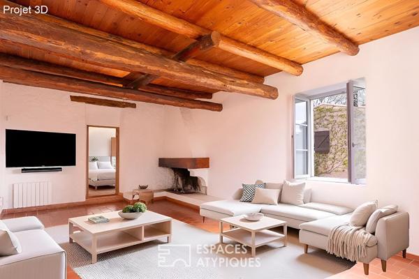 Mas authentique au coeur d’une oliveraie