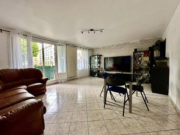 Bondy- La Noue- Appartement 4P-70m2-Balcon 7m2- PKG+Cave