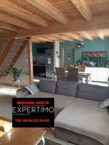 Baugy (18800) Maison 5 pièces de 102m2 à Ossature Bois sur Parcelle 1078m2 à 5 min de Baugy