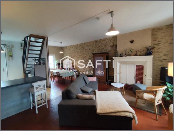 Charmante maison fonctionnelle avec terrain !